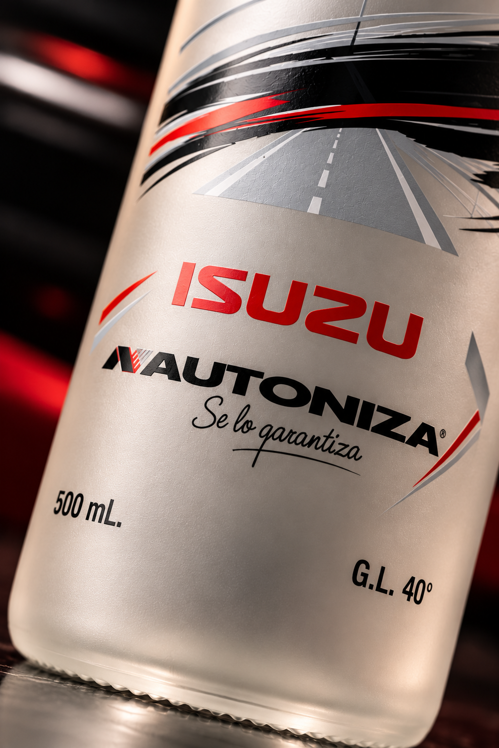 Acercamiento conceptual a los logotipos Isuzu y Autoniza